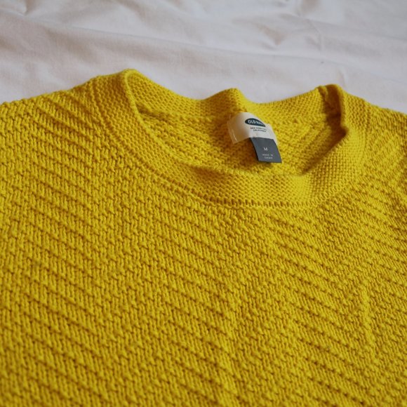 Yellow Knit Sweater - Picture 2 of 3